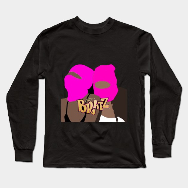 Ski mask Bratz Girls Long Sleeve T-Shirt by morgananjos